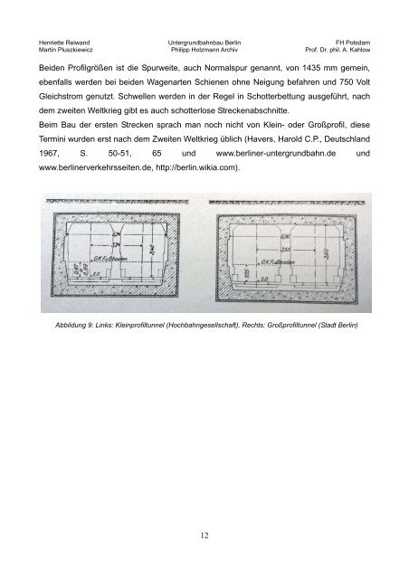 Untergrundbahnbau Berlin - Bildarchiv der Philipp Holzmann AG