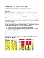 Proposed Changes to Commercial Zone Structure - City of Port Alberni