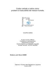 Tesi di Valeria Sanna - Bruno Osimo, traduzioni, semiotica della ...