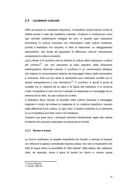 Tesi di Valeria Sanna - Bruno Osimo, traduzioni, semiotica della ...