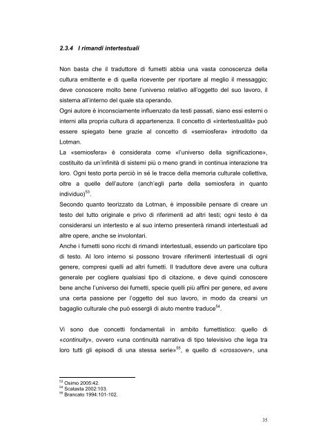 Tesi di Valeria Sanna - Bruno Osimo, traduzioni, semiotica della ...