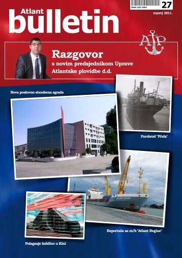 srpanj 2011. - Atlantska plovidba dd