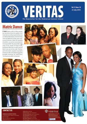 Matric Dance - Dominican Convent School