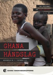 GHANA HÅNDSLAG - Ghana Venskabsgrupperne i Danmark