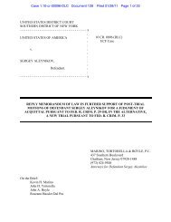 reply memorandum of law in further support of post-trial motions of ...