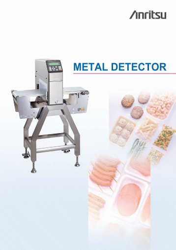 METAL DETECTOR - Anritsu Industrial Solutions Co., Ltd.