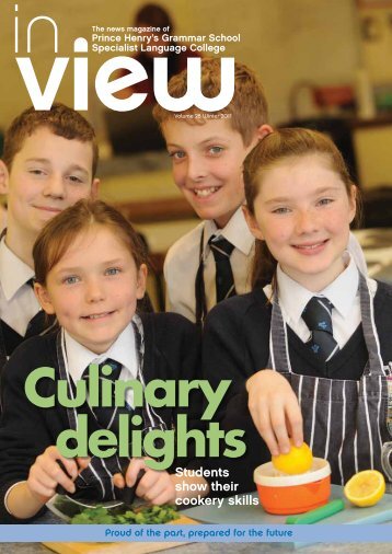 Culinary Delights - Prince Henrys Grammar School