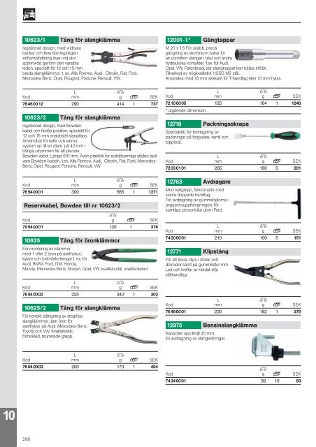 priskatalog stahlwille exkl moms