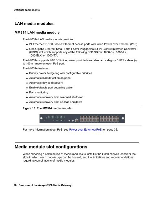 Overview of the Avaya G350 Media Gateway - Avaya Support