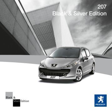 207 Black & Silver Edition - Peugeot