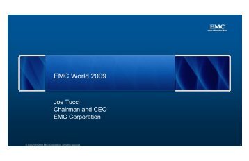 EMC World 2009
