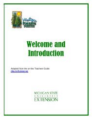 Welcome and Introduction - Michigan Forests Forever - Delta ...