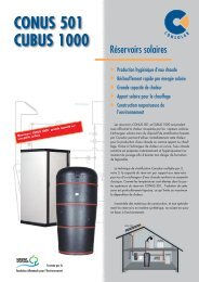 CONUS 501 CUBUS 1000 - Consolar