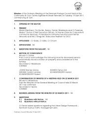 Council Minutes - April 2011 - Renmark Paringa Council