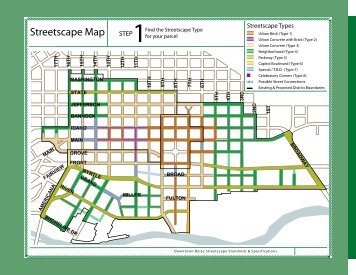 Streetscape Map - Capital City Development Corporation