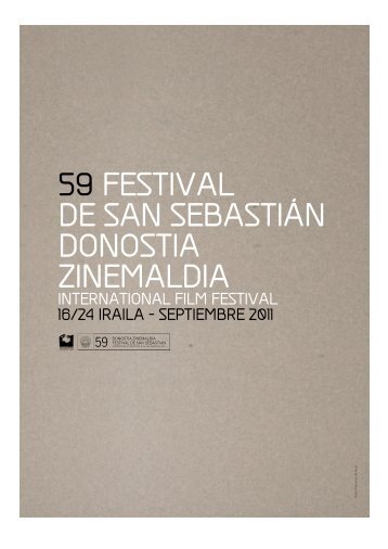 Dossier de prensa (pdf) - San Sebastian International Film Festival