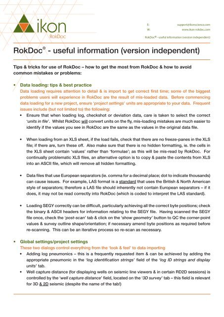 who uses rokdoc who uses rokdoc
