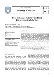 Heat Exchanger Tube to Tube Sheet Joints Corrosion Behavior