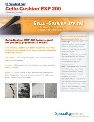 Cellu-Cushion Â® eXP 200 - Sealed Air Specialty Materials