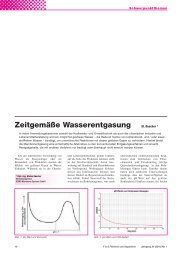 Zeitgemäße Wasserentgasung St. Duscher *