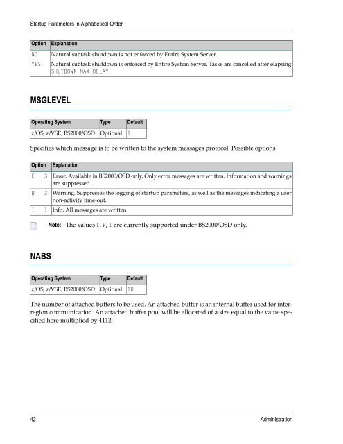 Ending Entire System Server - Software AG Documentation