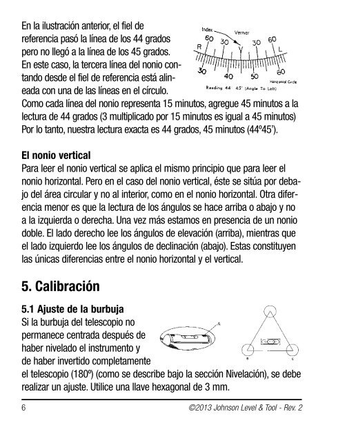 40-6910 - Spanish - Johnson Level