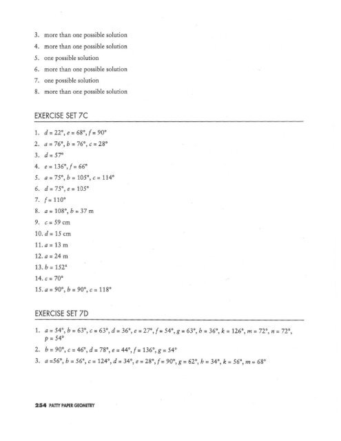 PROPERTIES OF CIRCLES