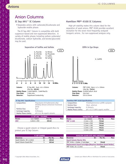 IC Columns