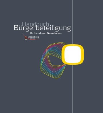 Handbuch BÃ¼rgerbeteiligung 2012 - Vorarlberg