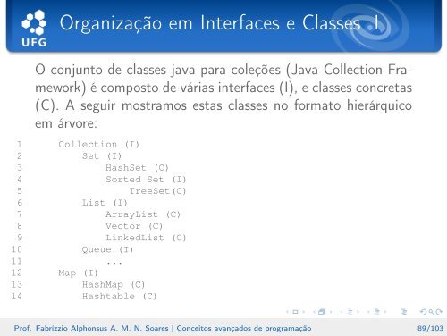 Conceitos avançados de programação - Instituto de Informática - UFG