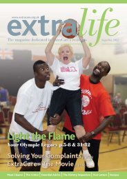 Extralife September - October 2012 - ExtraCare Charitable Trust