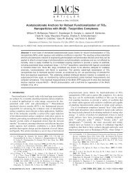 J. Am. Chem. Soc. (2008) 130: 14329-14338 - American Chemical ...