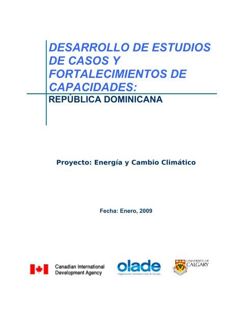 RepÃºblica Dominicana (.pdf) - OLADE - OrganizaciÃ³n ...