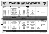 Veranstaltungskalender - TSV 1860 Ansbach e.V.