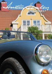 ENTHUSIAST - Austin Healey Club Sweden