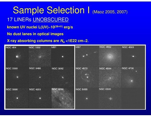 Presentation - Active Galactic Nuclei 8 - Inaf