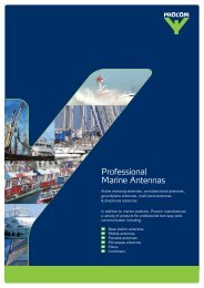 Professional Marine Antennas - Procom