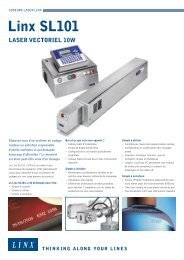 Linx SL101 (FR) - Linx Printing Technologies