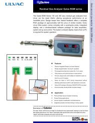 Qulee BGM-102L - ULVAC Technologies