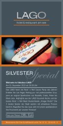 SILVESTER - LAGO hotel & restaurant am see