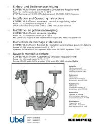 Einbau- und Bedienungsanleitung GB Installation and Operating ...