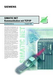 SIMATIC NET Kommunikation mit TCP/IP - CERN