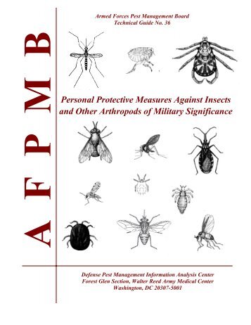 Personal Protective Measures Against Insects and Other Arthropods ...