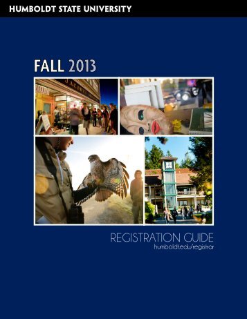 Registration Guide - Bad Request - Humboldt State University