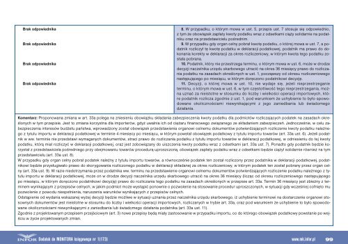 Przewodnik po zmianach (czÄÅÄ 1) 2010/2011 - Infor