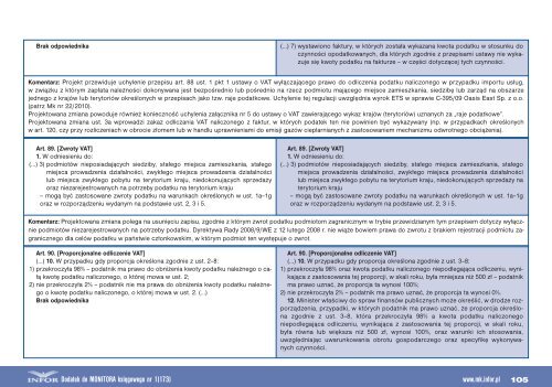 Przewodnik po zmianach (czÄÅÄ 1) 2010/2011 - Infor