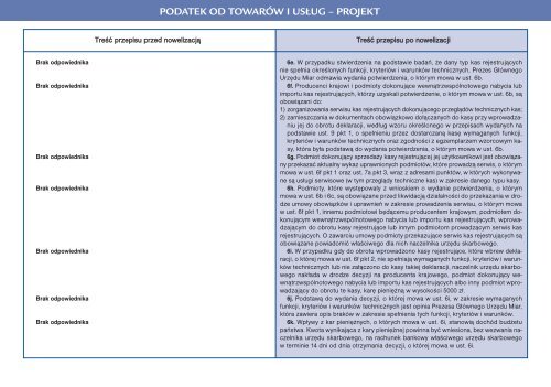 Przewodnik po zmianach (czÄÅÄ 1) 2010/2011 - Infor