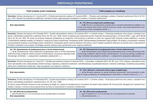 Przewodnik po zmianach (czÄÅÄ 1) 2010/2011 - Infor