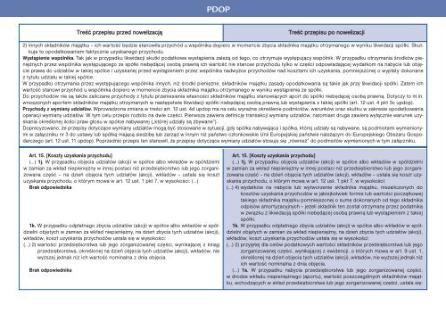 Przewodnik po zmianach (czÄÅÄ 1) 2010/2011 - Infor