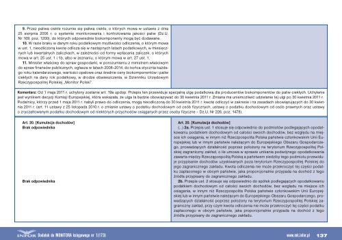 Przewodnik po zmianach (czÄÅÄ 1) 2010/2011 - Infor